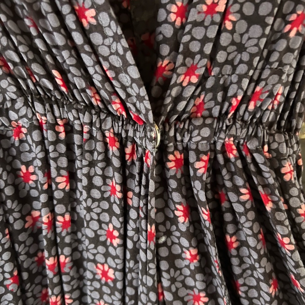 Anthropologie Purple Boho Maxi Dress XS - Picture 6 of 12